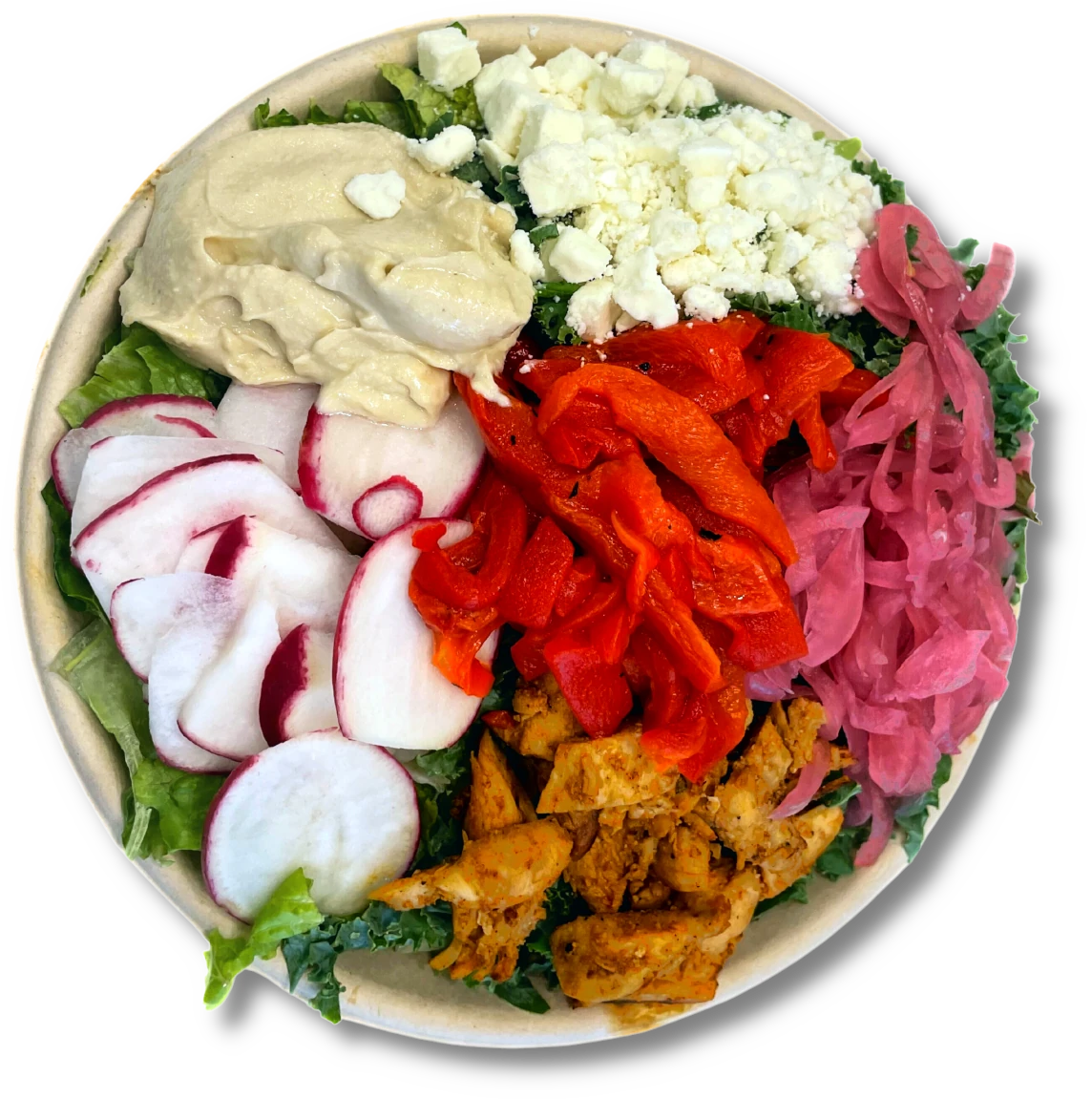 Harissa Yogurt salad